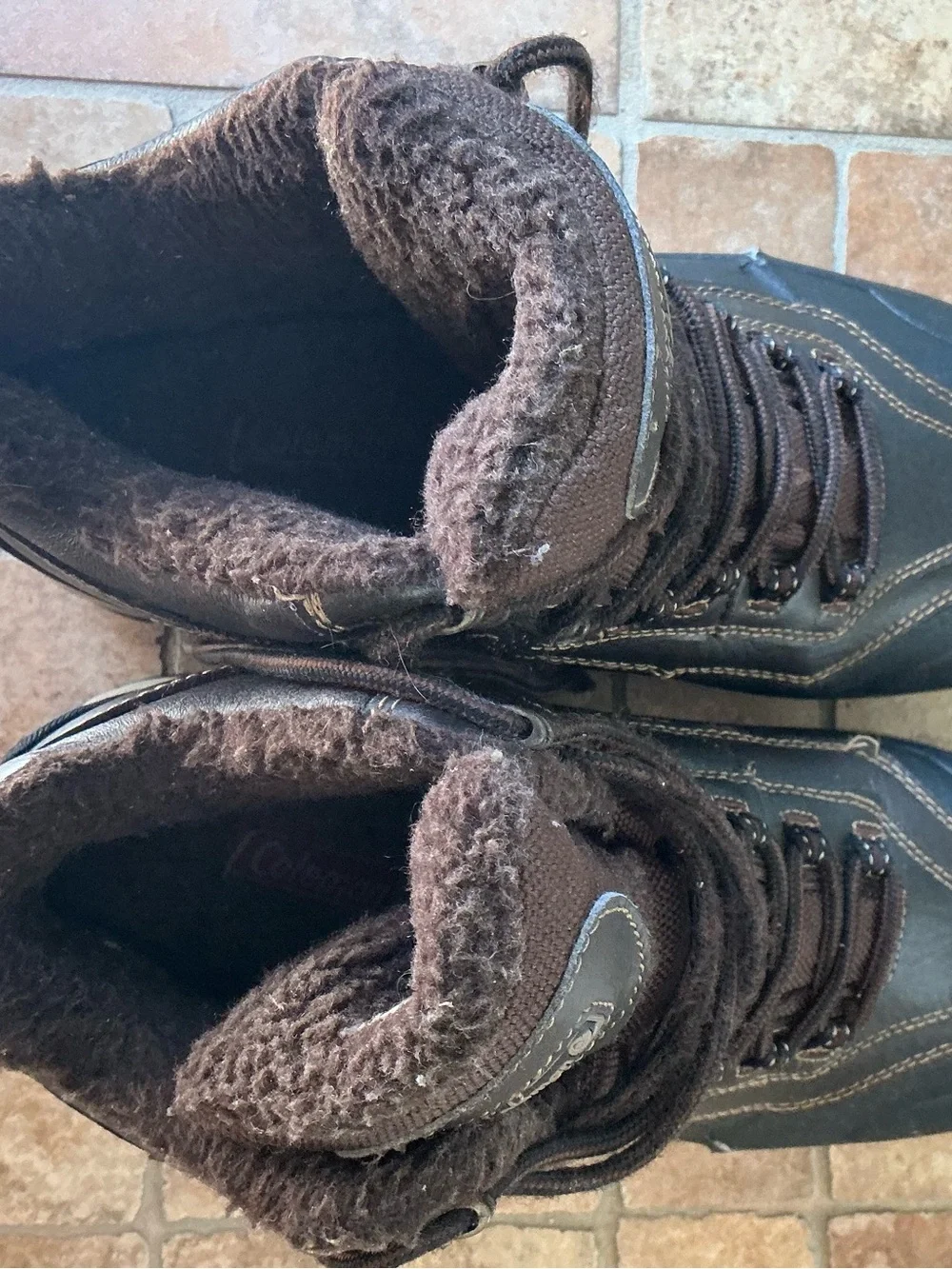Columbia Brown and Black Men's Insulated Lace-Up Boots